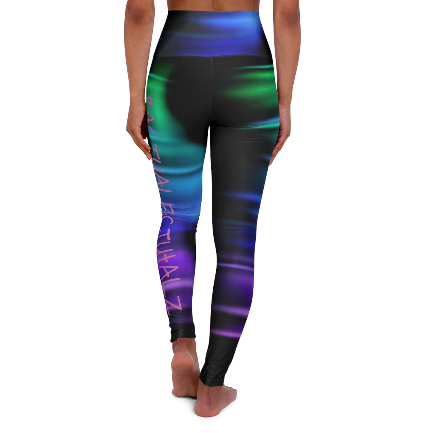 High Waisted Yoga Leggings (AOP)