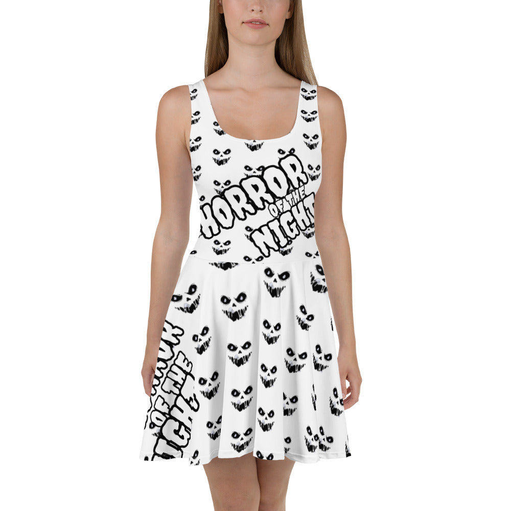 HORROR OF THE NIGHT Skater Dress