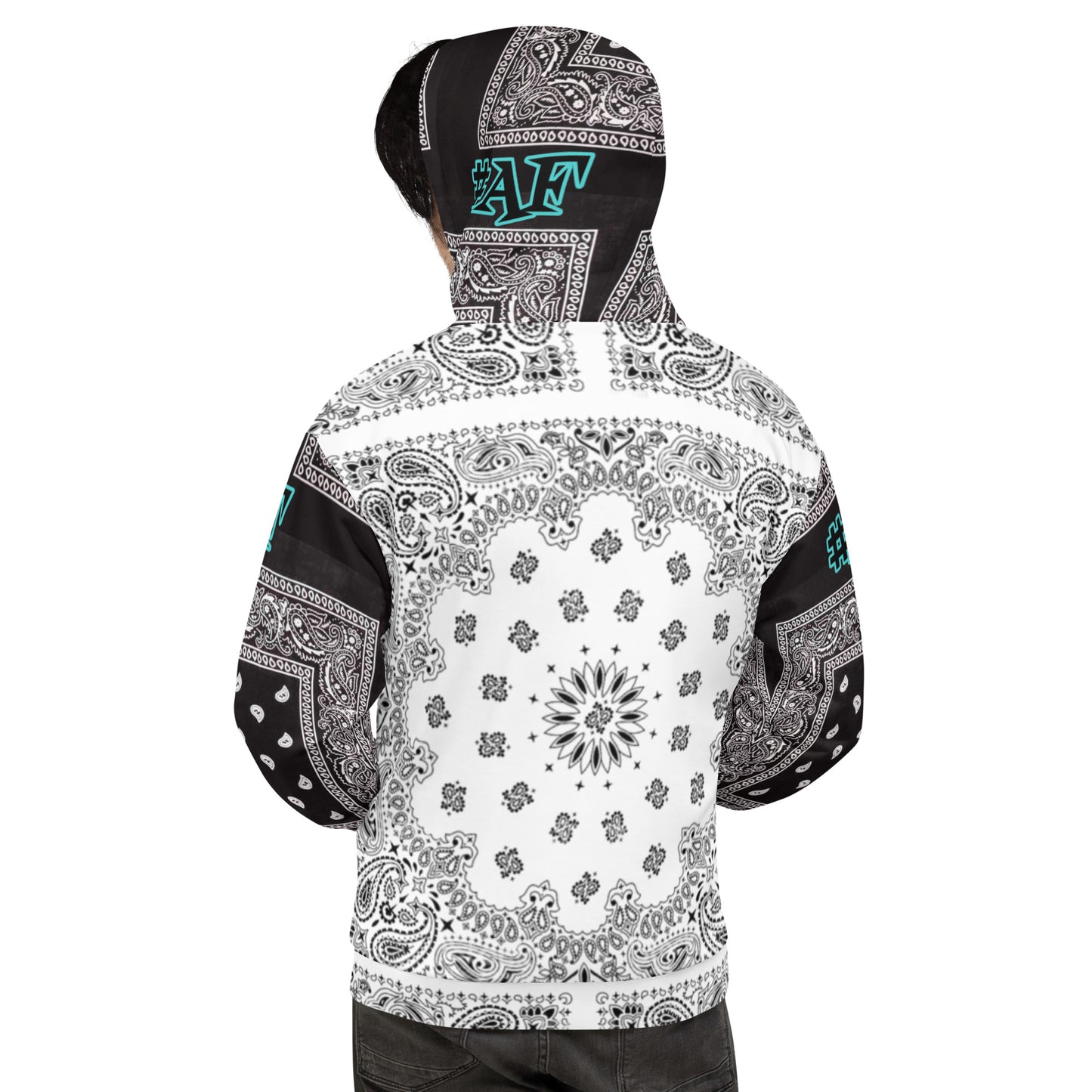AF BLK WHT Unisex Hoodie
