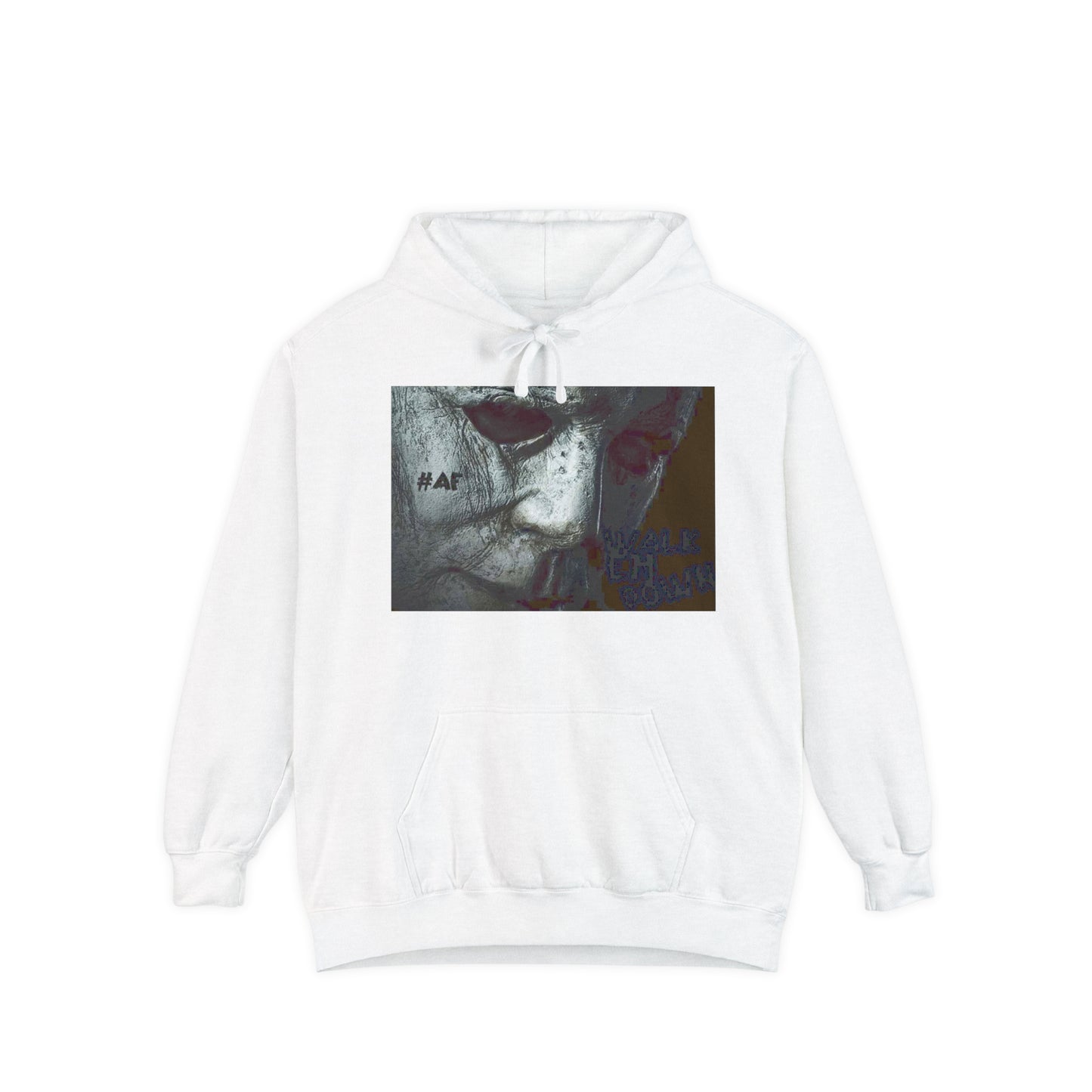 #AF WALK M DOWNUnisex Garment-Dyed Hoodie