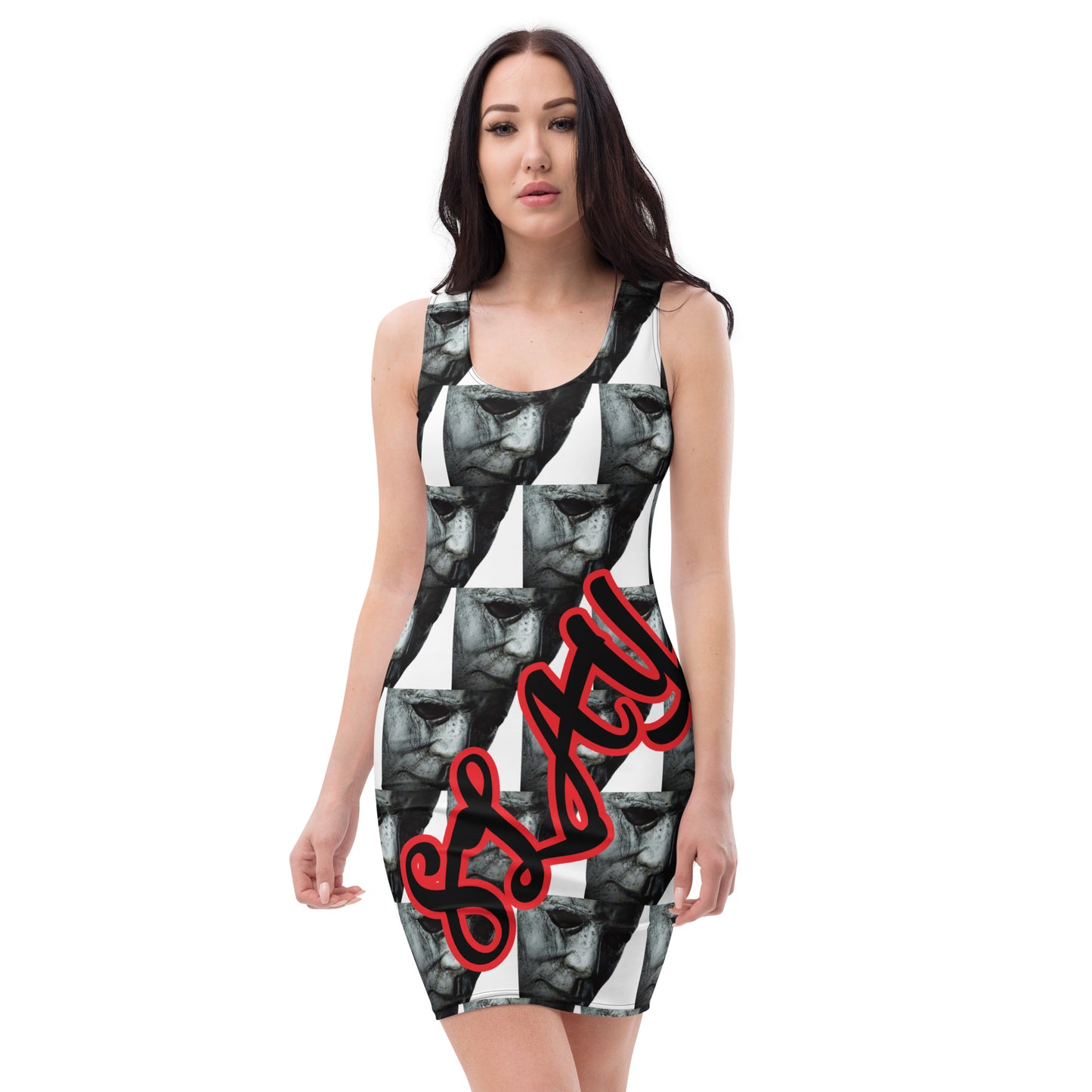 #AF SLAY HALLOWEEN Sublimation Cut & Sew Dress