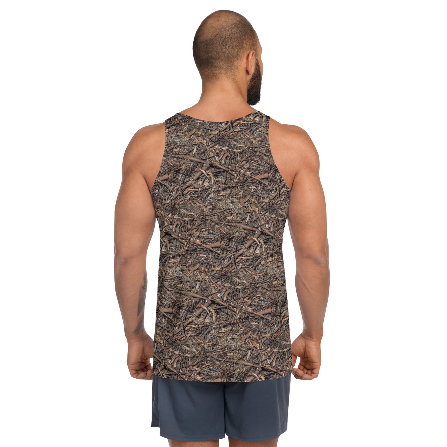 SNAKE IN STICKS CAMO Unisex Tank Top