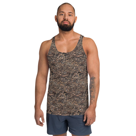 SNAKE IN STICKS CAMO Unisex Tank Top