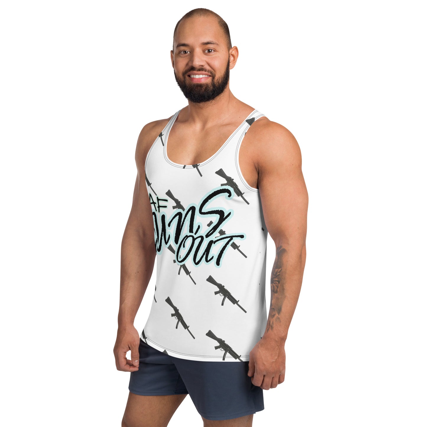 AF GUNS OUT Unisex Tank Top