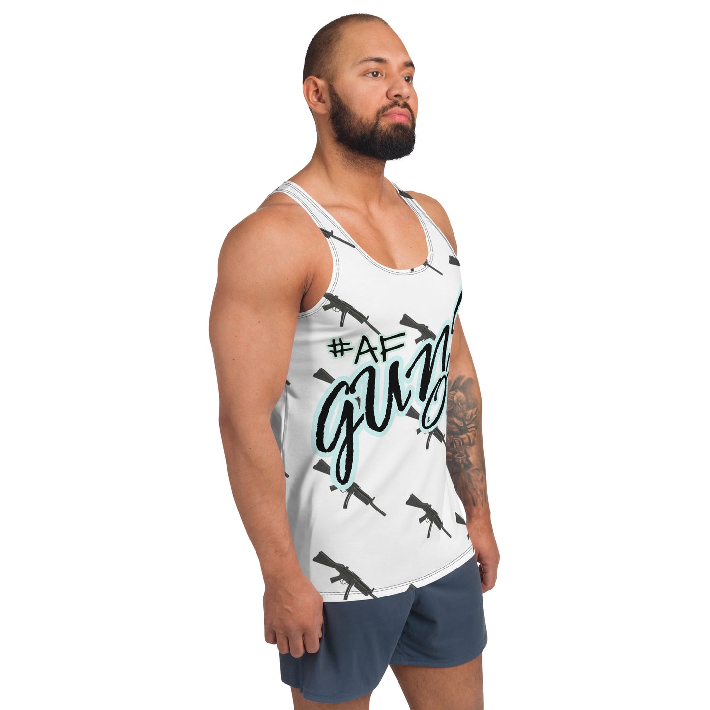 AF GUNS OUT Unisex Tank Top