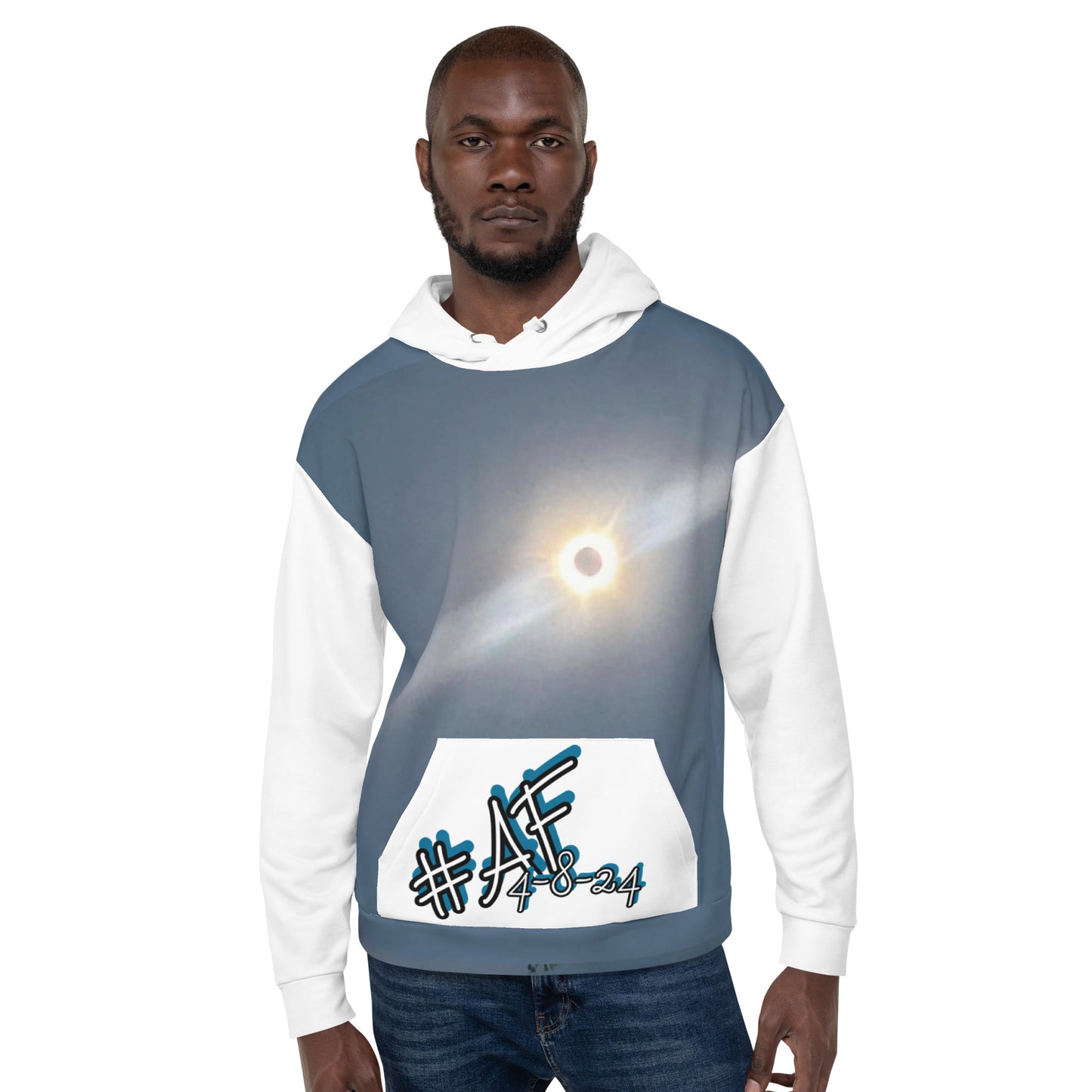 Unisex Hoodie 4-8-24 eclipse 3 #AF