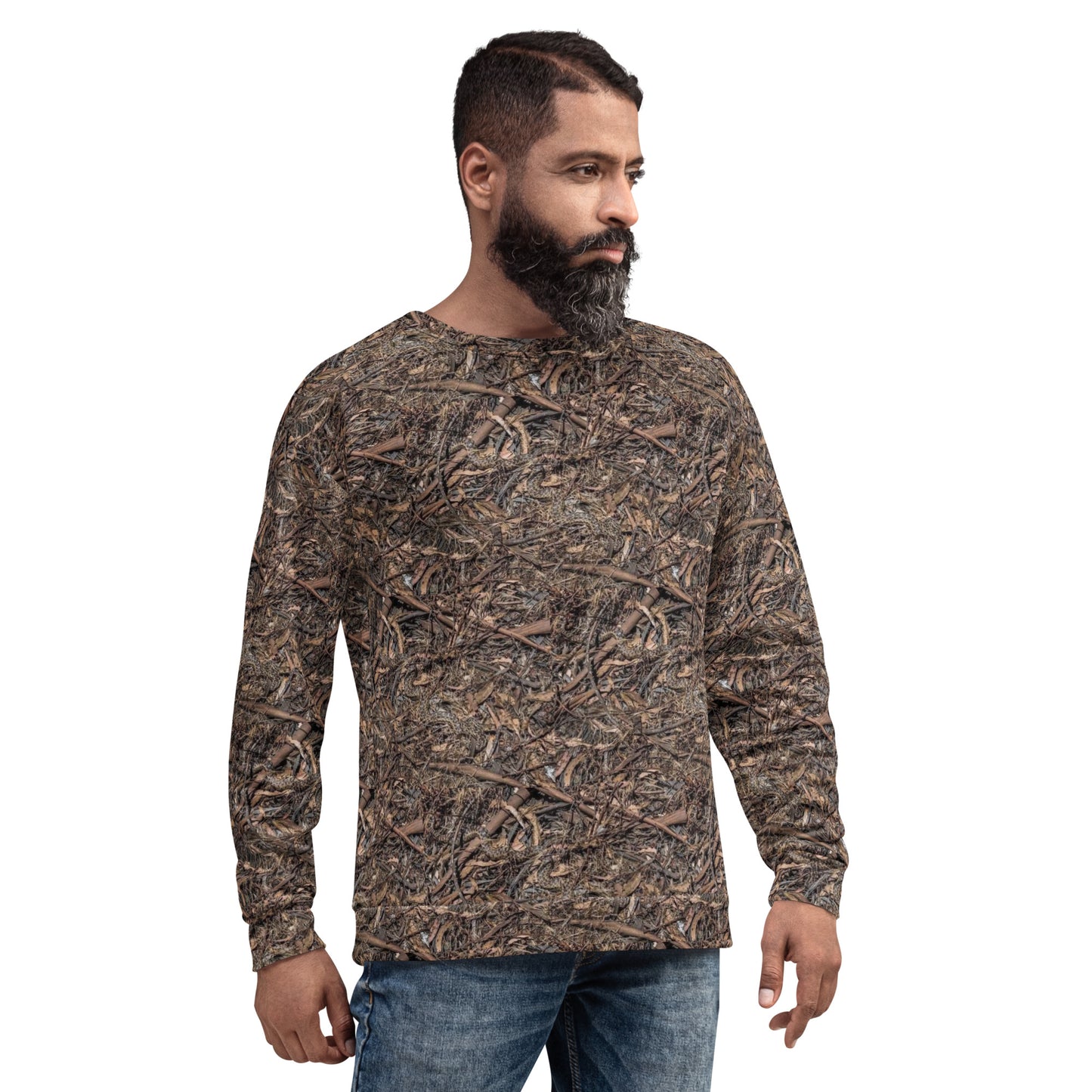 #AF SNAKE IN STICKS CAMOUnisex Sweatshirt