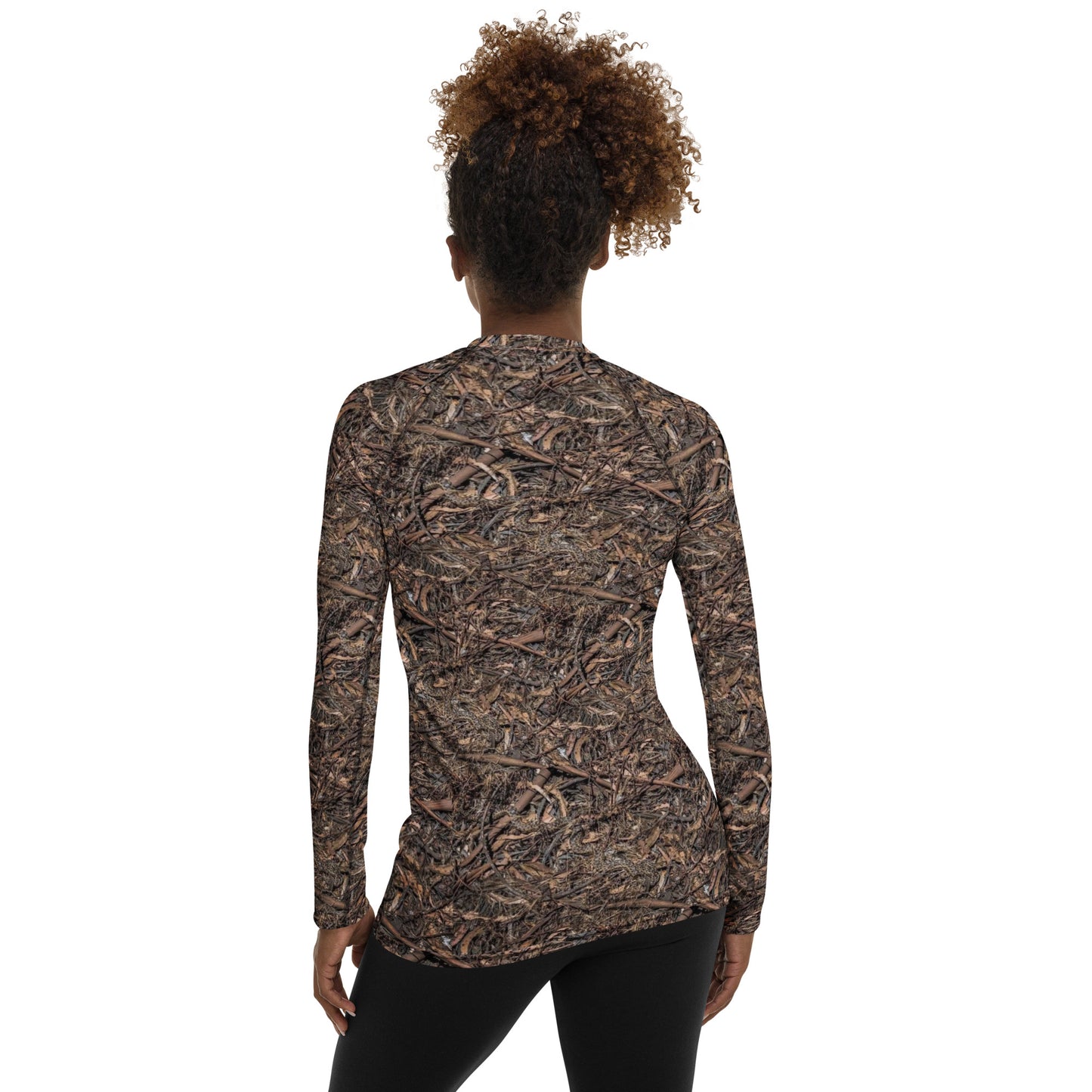 #AF SNAKE IN STICKS Women's Rash Guard