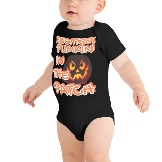 PUMKIN HALLOWEEN Baby short sleeve one piece