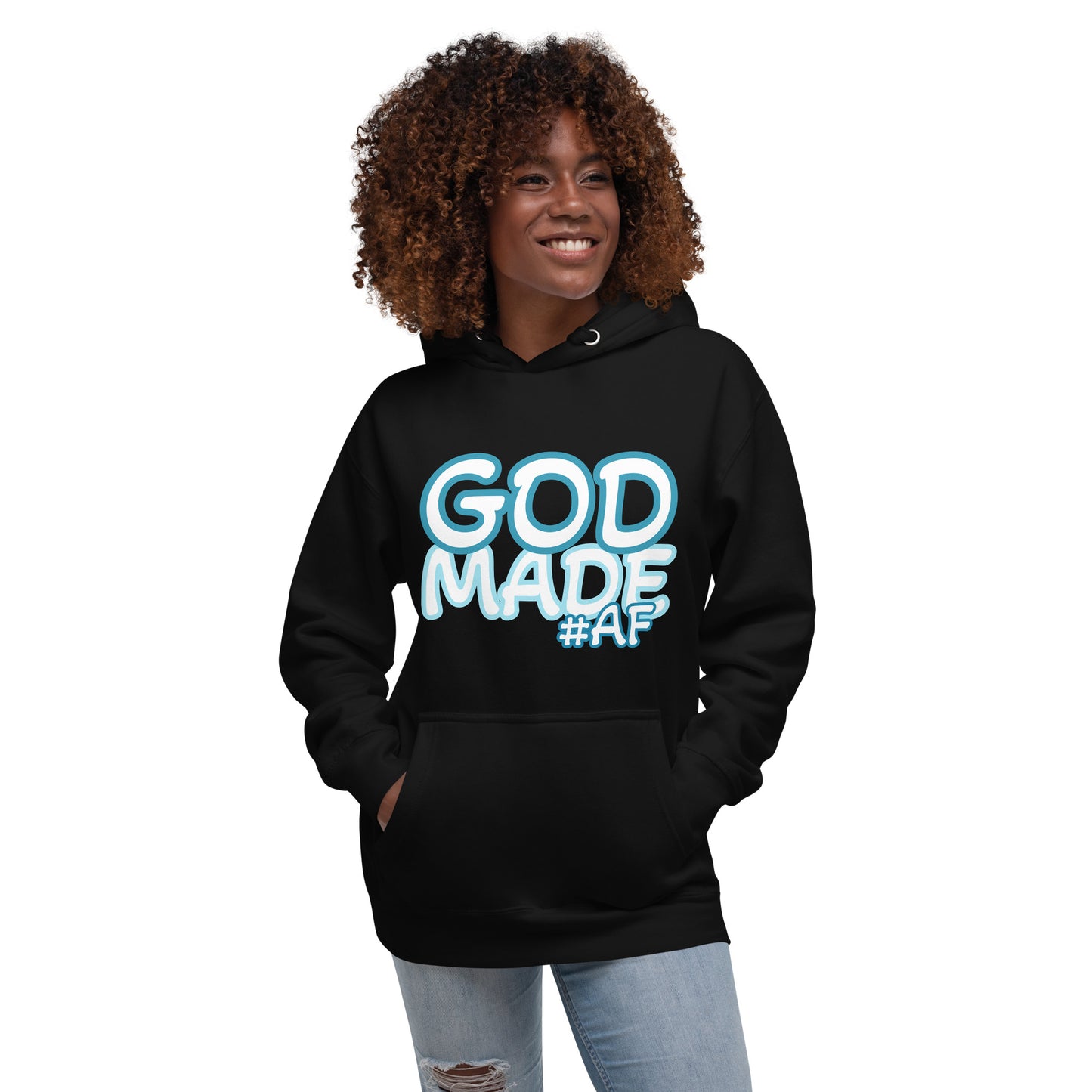 GOD MADE #AF 1 Unisex Hoodie