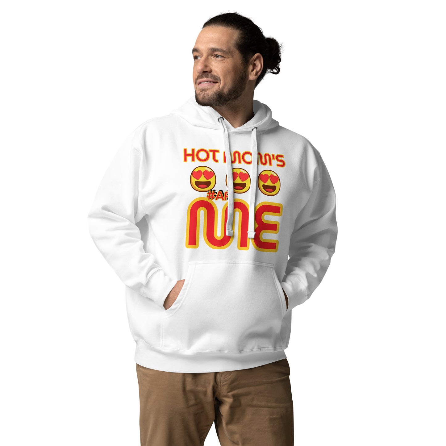 AF HOT MOMS LOVE ME Unisex Hoodie